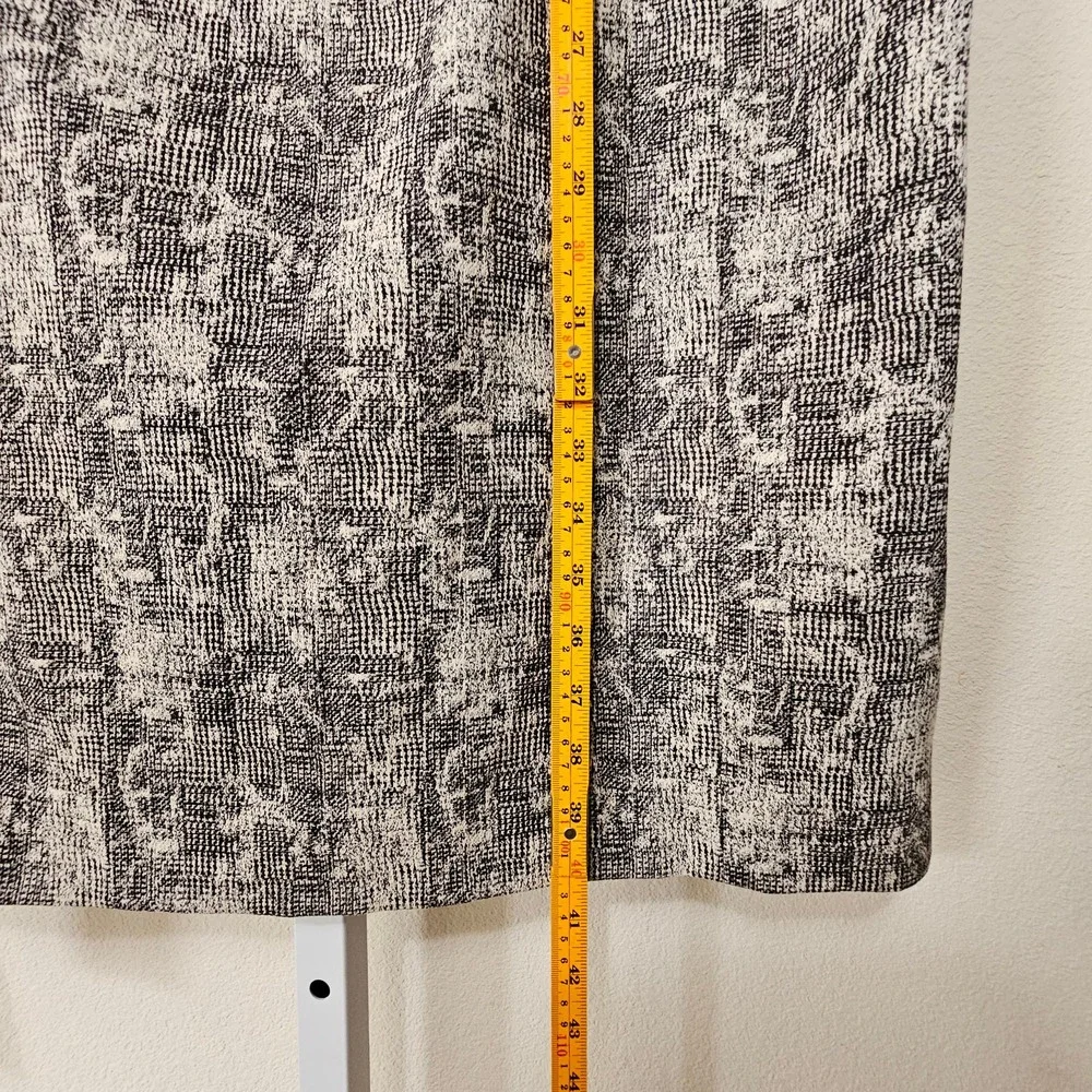 M.M. LAFLEUR NWT Aditi Crackle Sleeveless Black & Cream Dress Sz +3 (US 3X) - Picture 15 of 15